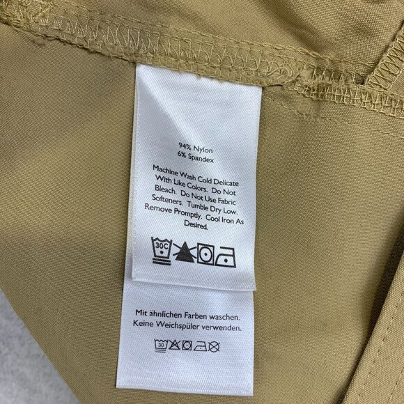 Eddie Bauer First Ascent Mens Shorts 36 Beige Tan Cargo Guide Pro Nylon Spandex - Picture 7 of 9